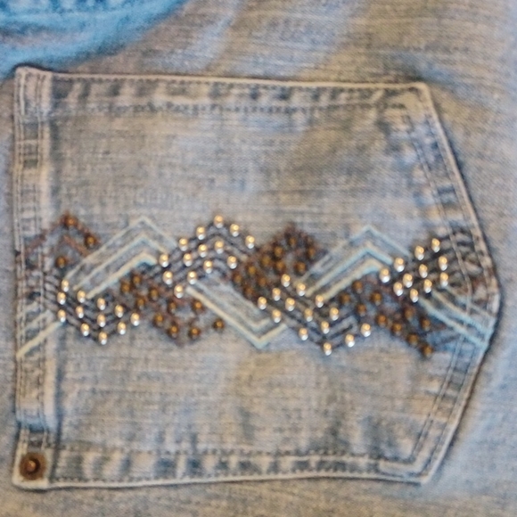 VENEZIA (SIZE:14) DENIM BLUE ABOUT THIS IDEM SHORTS - Picture 7 of 7